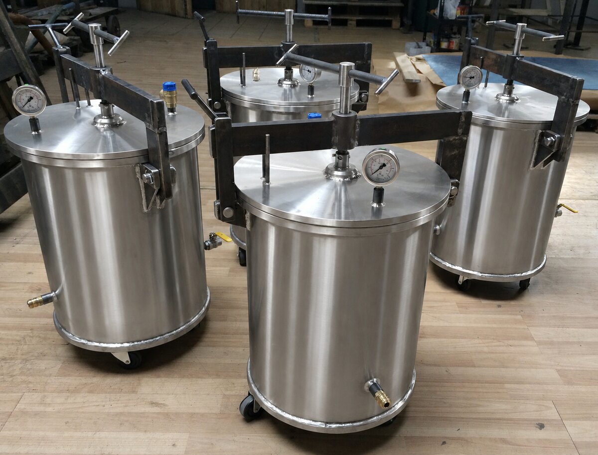 Tanks, vessels and fabricated components